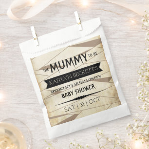 Vintage Mummy   Halloween-Kinderdusche Geschenktütchen