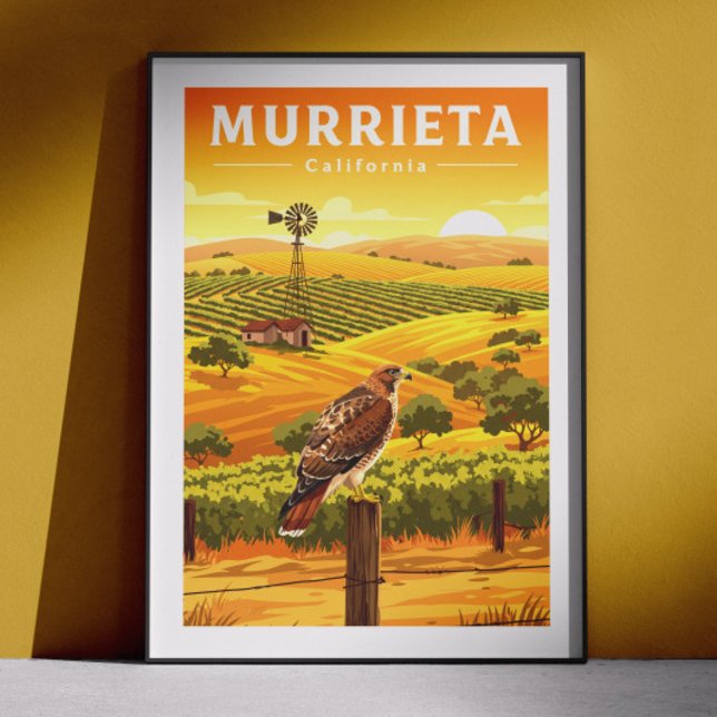 Vintage Murrieta California Poster (Von Creator hochgeladen)