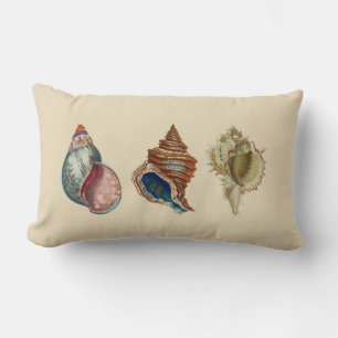 Vintage Muscheln Lendenkissen