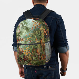 Vintage Muscinae, Moospflanzen von Ernst Haeckel Bedruckter Rucksack