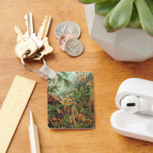 Vintage Muscinae, Moospflanzen von Ernst Haeckel Schlüsselanhänger