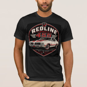 Vintage-Muscle-Car-Hommage-Grafik T-Shirt