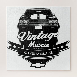 Vintage Muscle Chevelle Puzzle