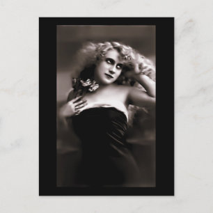 Vintage Muse II Postkarte