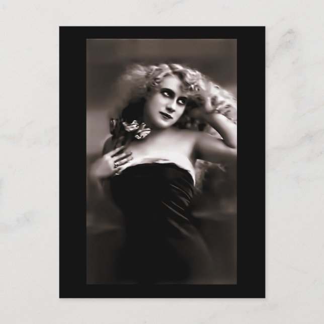 Vintage Muse II Postkarte (Vorderseite)