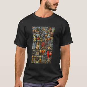 Vintage Mushroom-Illustration T-Shirt