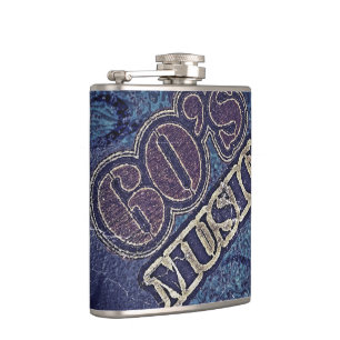 Vintage-Musik 60er Flachmann