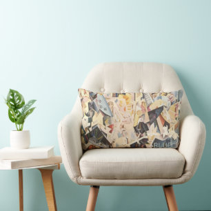 Vintage-Musik, Art Deco Jazz, Rhapsodie in Blau Lendenkissen