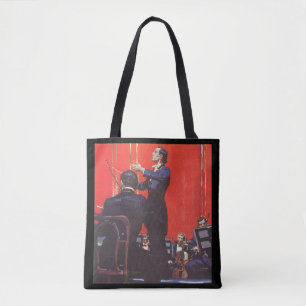Vintage-Musik, Dirigieren eines Orchesters