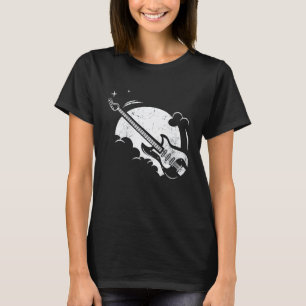 Vintage-Musik Gitarre Musikinstrumente Gitarrist T-Shirt