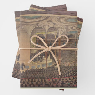 Vintage-Musik, Jenny Lind, schwedische Opernsänger Geschenkpapier Set