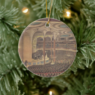 Vintage-Musik, Jenny Lind, schwedische Opernsänger Keramik Ornament