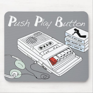 Vintage-Musik-Mauspad Mousepad