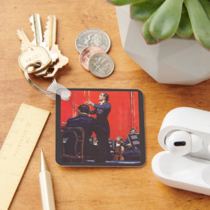 Vintage Musik, Orchestrierung Schlüsselanhänger