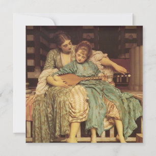 Vintage MusikErwägung Einladung