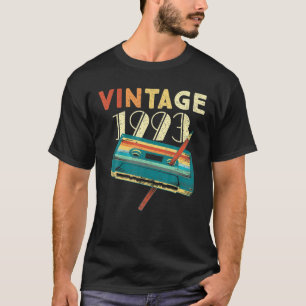Vintage Musikkassette 1993 29. Geburtstagsgeschenk T-Shirt
