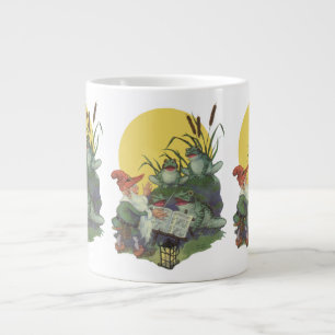 Vintage-Musikmagazin-Coverkunst, Etude-Froschchor Jumbo-Tasse