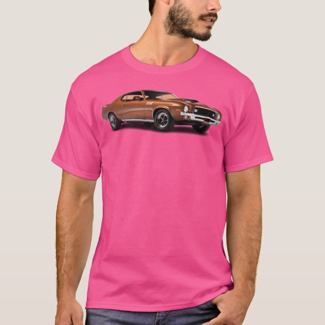 Vintage-Muskelauto T-Shirt (Vorderseite)