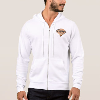 Vintage Mustang Route 66 Garage Sonnenuntergang Gr Hoodie