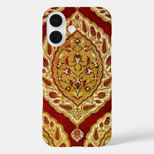 Vintage-Muster Case-Mate iPhone Hülle (Rückseite)