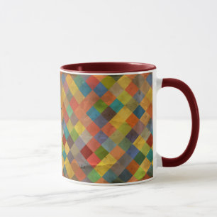 Vintage-Muster. Geometrisch. Tasse