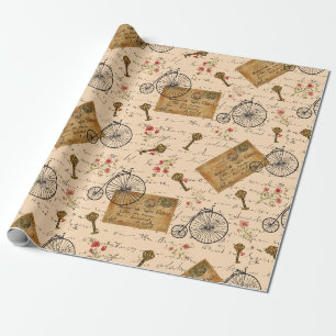 vintage Muster Geschenkpapier