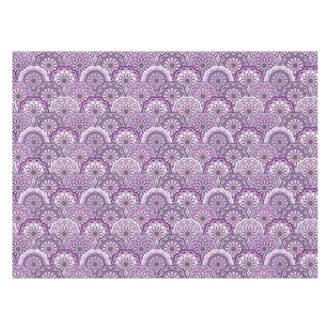 Vintage-Muster Tischdecke (Vorderseite (Horizontal))