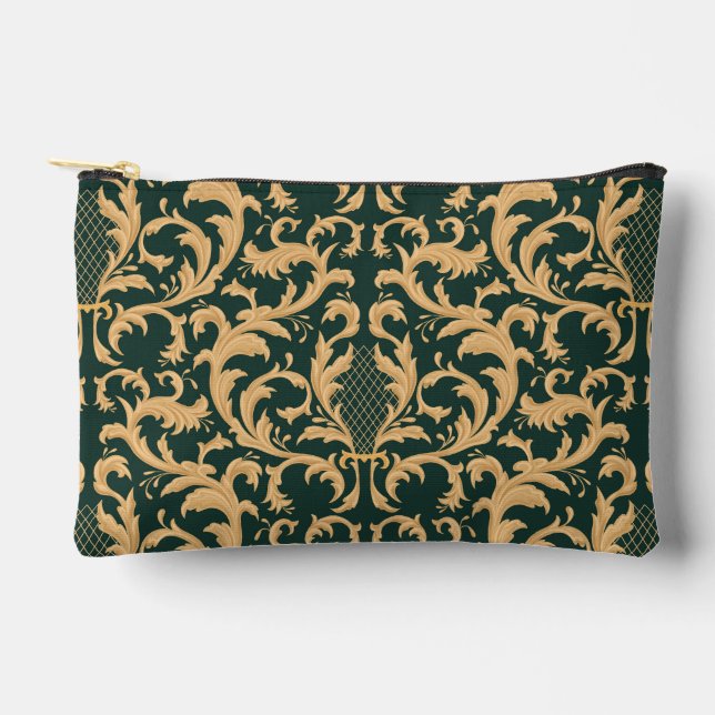 Vintage-Muster Zubehörtasche (Vorderseite)