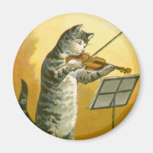 Vintage-Mutter-Gans-Kinderreim Hey Diddle Magnet