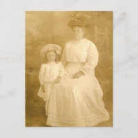 Vintage Mutter und Kind