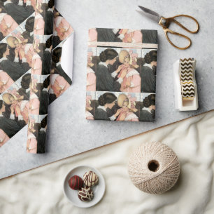 Vintage Mutter und Kind von Jessie Willcox Smith Geschenkpapier