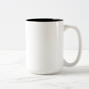 Vintage-Mutter-und-Kinder-Sonnenuntergang-Kaffeeta Zweifarbige Tasse