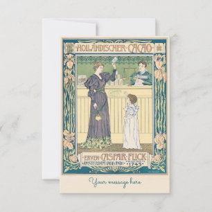 Vintage Mutter und Mama - Muttertag Dankeskarte