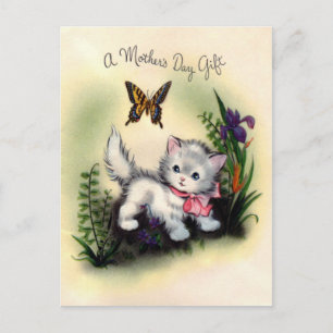Vintage-Muttertagspostkarte Postkarte