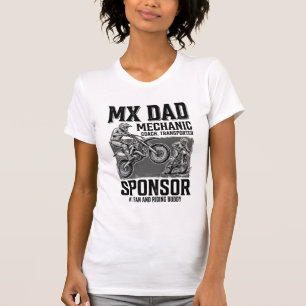 Vintage MX Dad Motocross Fahrkumpel Shirt Design