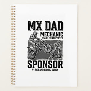 Vintage MX Dad Motocross Fahrkumpel Shirt Design Planer