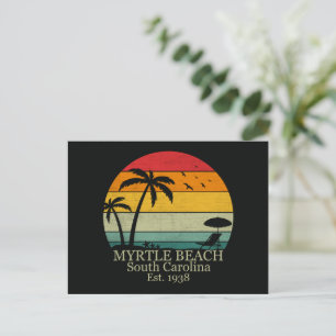 Vintage Myrtle Beach South Carolina Postkarte