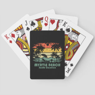 Vintage Myrtle Beach South Carolina Spielkarten