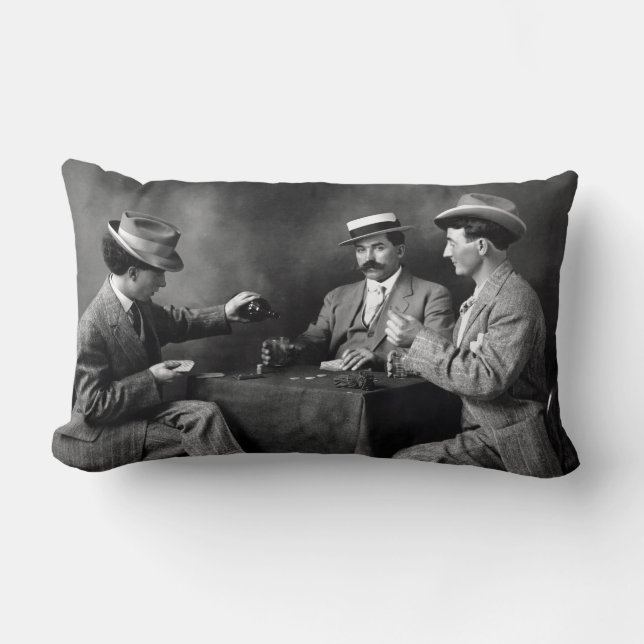 Vintage Nachts Lendenkissen (Vorderseite)