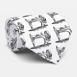 Vintage Nähmaschine Krawatte