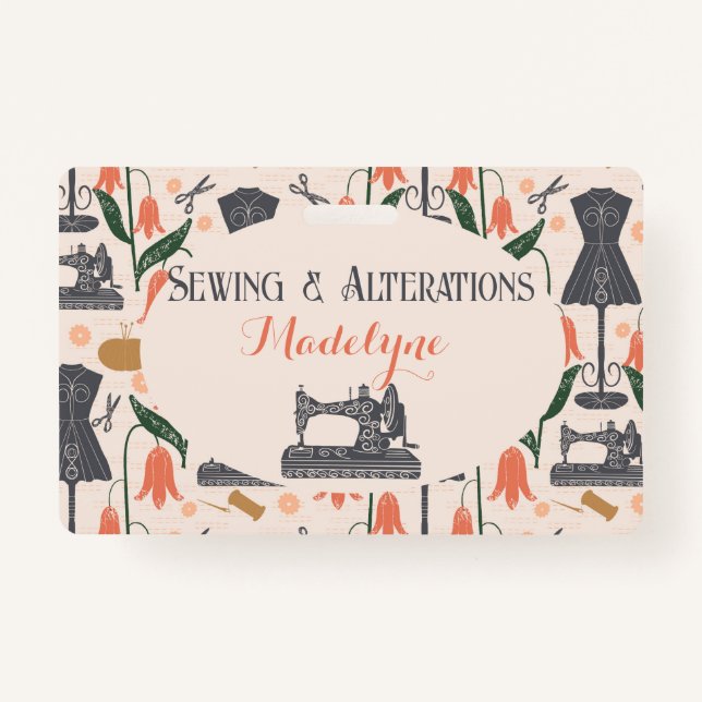 Vintage Nähmaschine Nähmaschine Schneider Ausweis (Vorderseite)