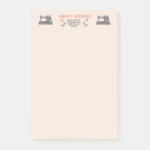 Vintage Nähmaschine Schneider Post-it Klebezettel