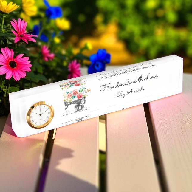 Vintage Nähmaschine Schneider Seamstress  Namensplakette (Von Creator hochgeladen)