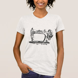 Vintage Nähmaschine T-Shirt