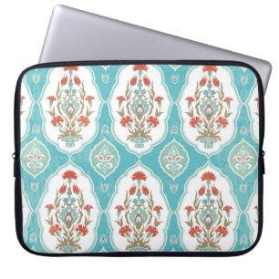 Vintage, nahtlose Blumenmuster im orientalischen S Laptopschutzhülle