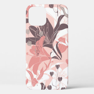 Vintage nahtlose Blumenmuster. Vorhangdesign. M Case-Mate iPhone Hülle