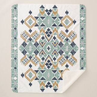 Vintage, nahtlose dekorative ethnische Muster. Ame Sherpadecke