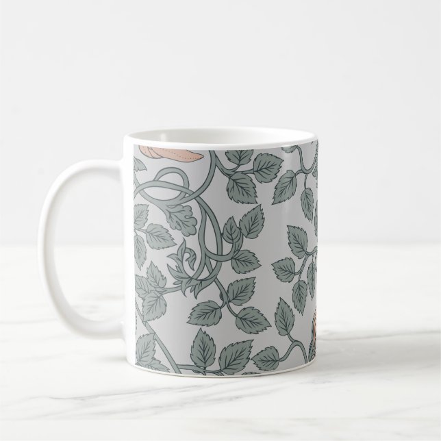 Vintage, nahtlose Muster, Retro-Wallpaper Kaffeetasse (Links)