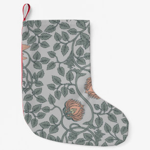 Vintage, nahtlose Muster, Retro-Wallpaper Kleiner Weihnachtsstrumpf
