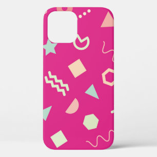 Vintage nahtloses Wiederholungsmuster mit Memphis Case-Mate iPhone Hülle